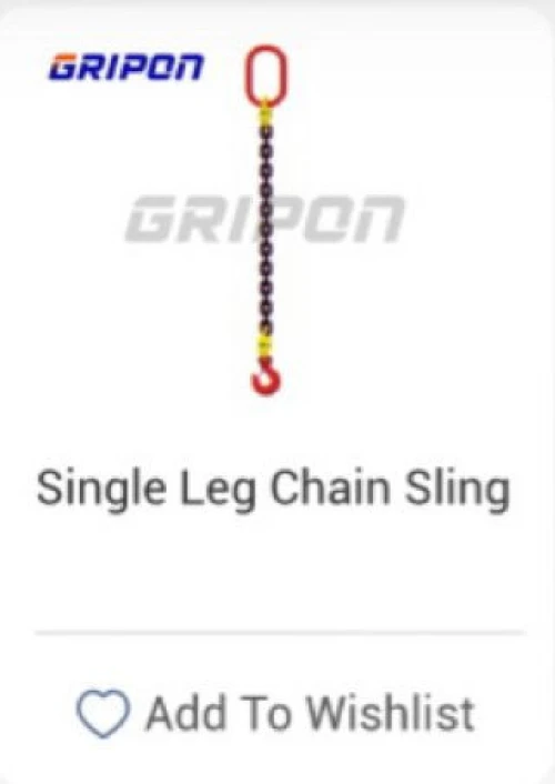 1-Leg to 4-Leg G80/G100 Chain Sling