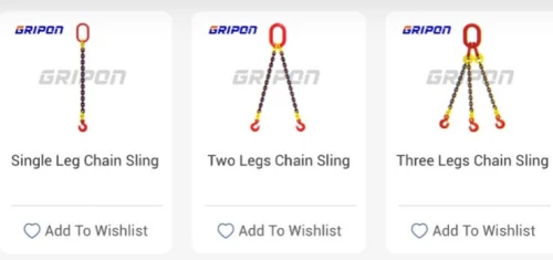 1-Leg to 4-Leg G80/G100 Chain Sling