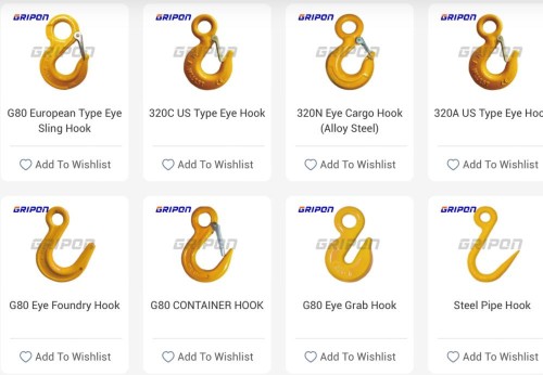 G80 Grade Hooks (High Strength)