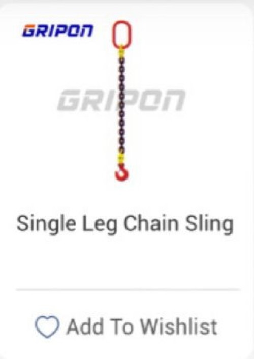 1-Leg to 4-Leg G80/G100 Chain Sling