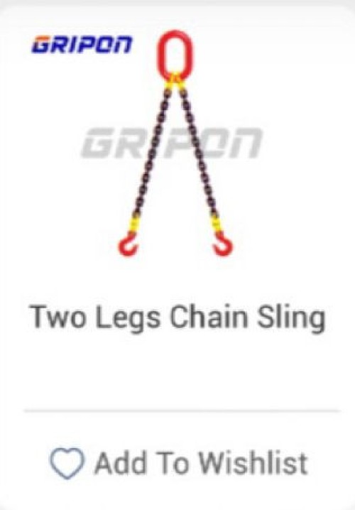 1-Leg to 4-Leg G80/G100 Chain Sling