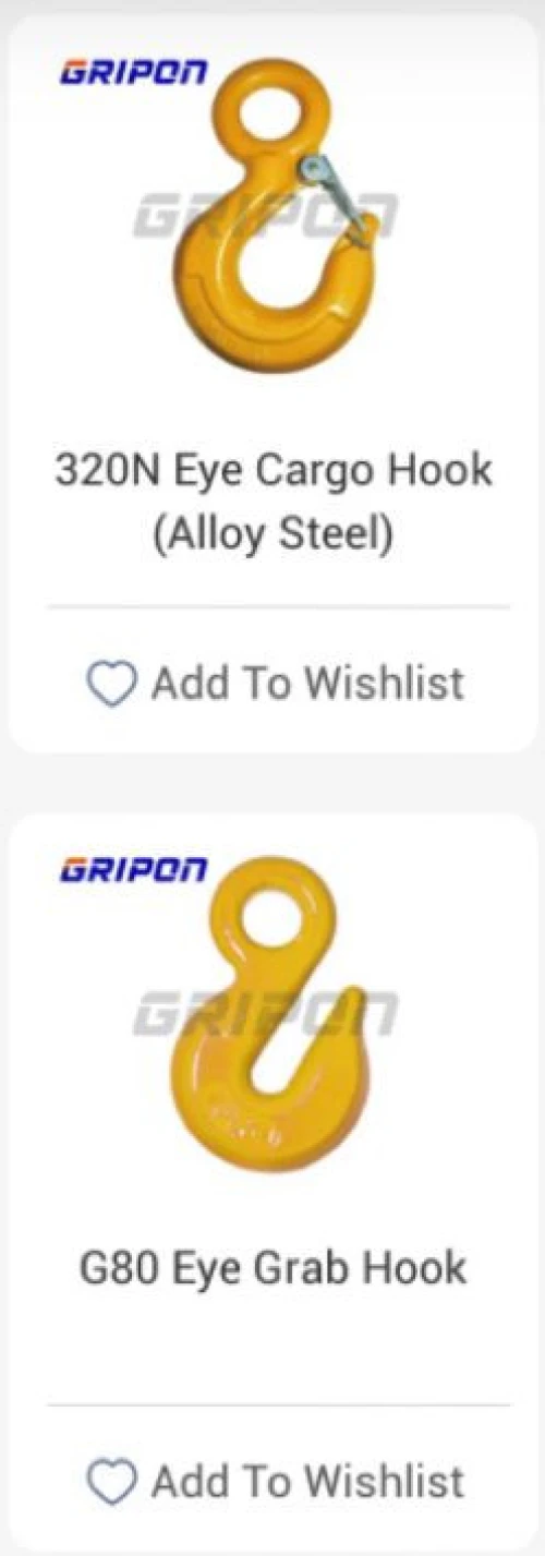 G80 Grade Hooks (High Strength)