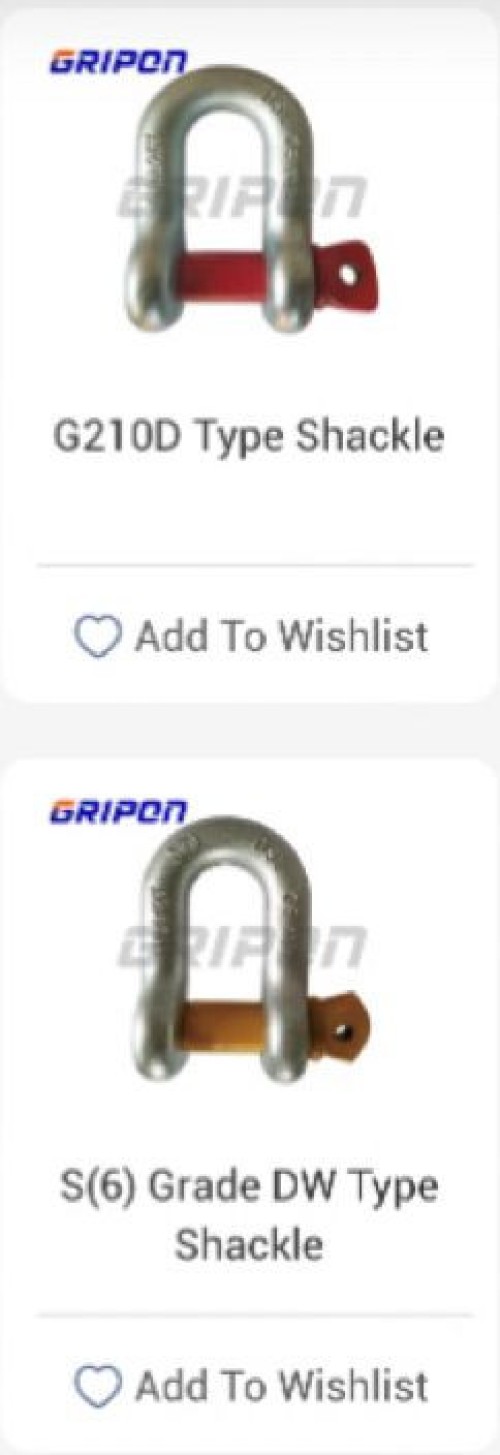 American Standard Shackles