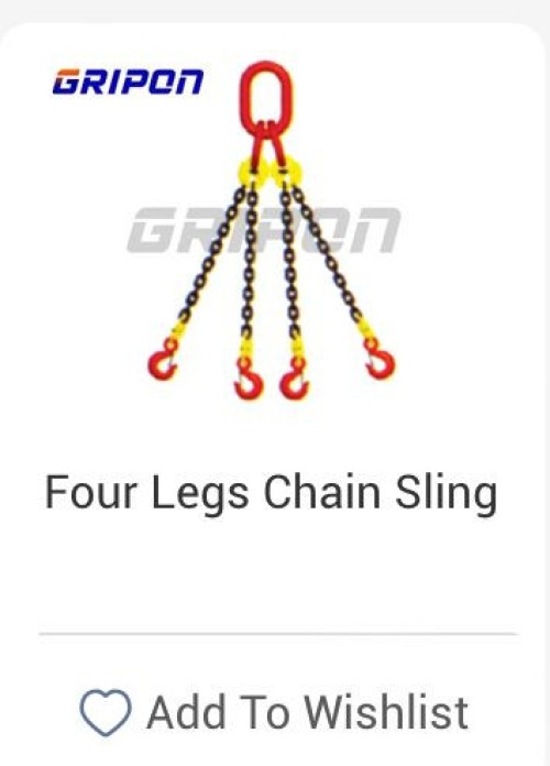 1-Leg to 4-Leg G80/G100 Chain Sling