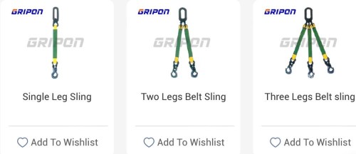 Polyester Webbing/Round belt Slings